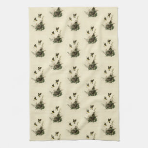 Yellow-breasted Chat - Audubon's Birds of America Kitchen Towel