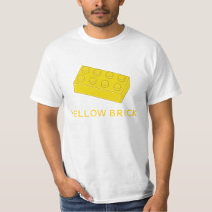Yellow Brick by Customize My Minifig T-Shirt
