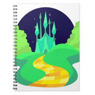yellow brick road notebook