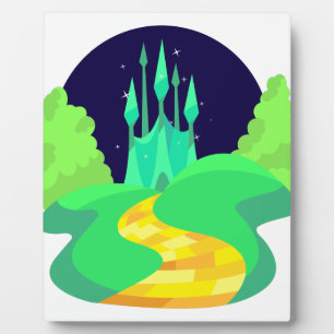 yellow brick road plaque