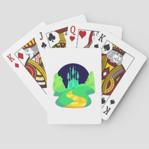 yellow brick road playing cards
