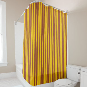 Yellow Brown Stylish Stripes Pattern Design 