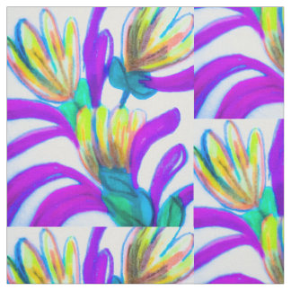 Yellow Bud Fabric