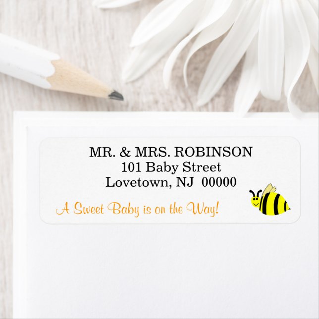 Yellow Bumble Bee Sweet Baby (Insitu)