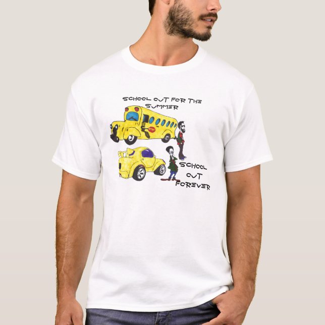 YELLOW BUS/YELLOW CAR TEE (Front)