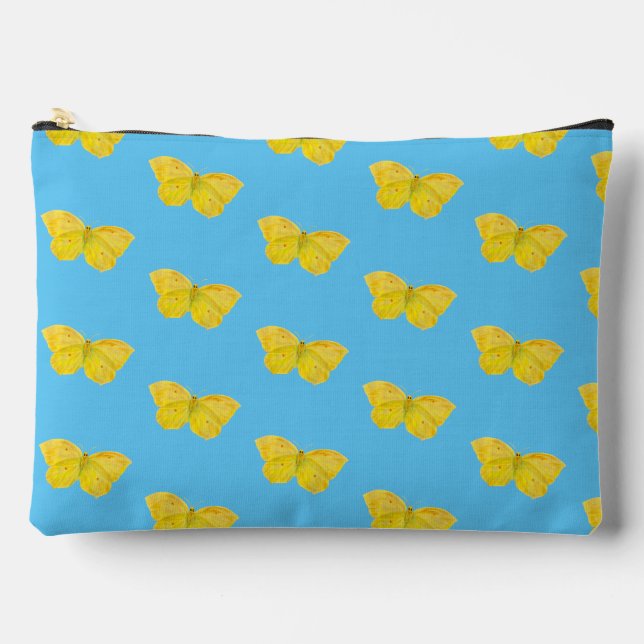 Yellow Butterfly Common Brimstone Kids Play Accessory Pouch (Front)