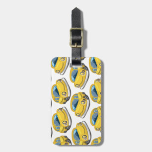 Yellow Cab Taxi Luggage Tag