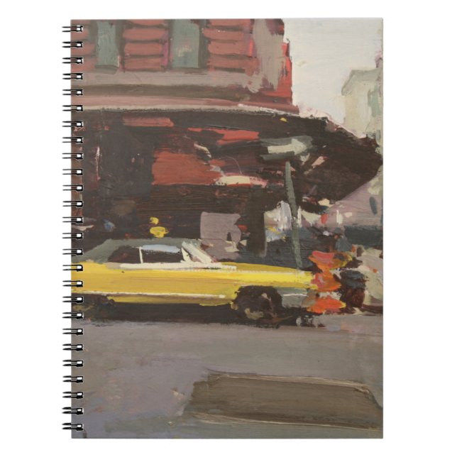 Yellow Cadillac 2012 Notebook (Front)