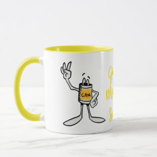 Yellow Can Creature Coffee Mug