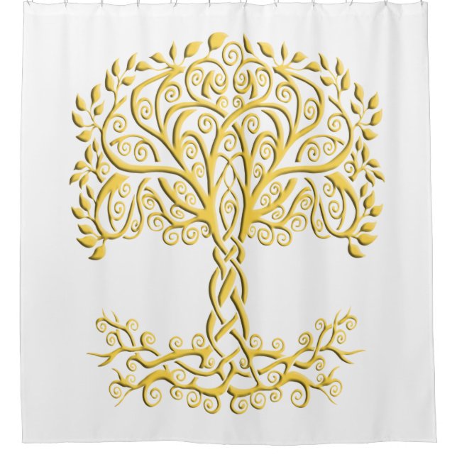 Yellow Celtic Tree Of Life (Front)
