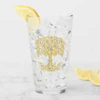 Yellow Celtic Tree Of Life