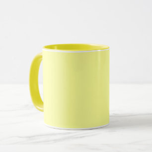 Yellow Chalk Mug