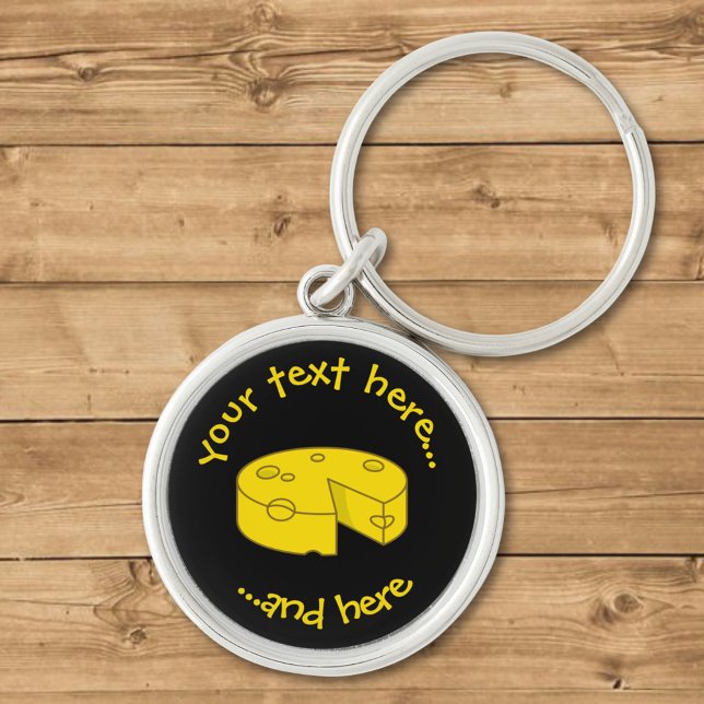 Yellow Cheese Keychain (Creator Uploaded)