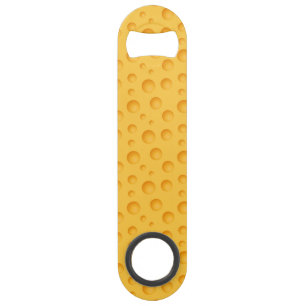 Yellow Cheese Pattern Bar Key