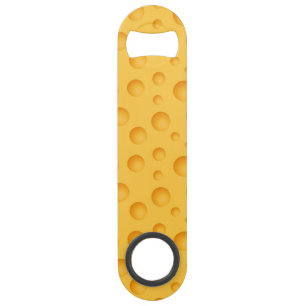Yellow Cheese Pattern Bar Key