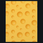 Yellow Cheese Pattern Flyer<br><div class="desc">Yellow Cheese Pattern</div>