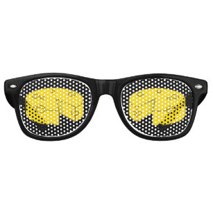 Yellow Cheese Retro Sunglasses