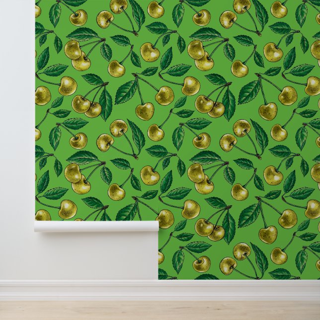 Yellow cherries wallpaper (Application)