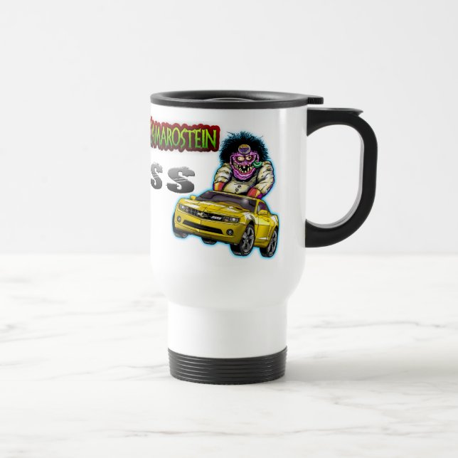 Yellow Chevy Camaro SS Commuter Mug (Right)