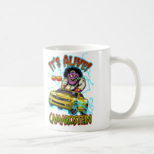 Yellow Chevy Camaro SS Double Sided Mug