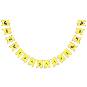 Yellow Chihuahua Bunting Party Banner