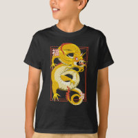 Yellow Chinese Dragon T-Shirt