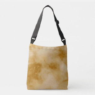 Yellow clouds crossbody bag