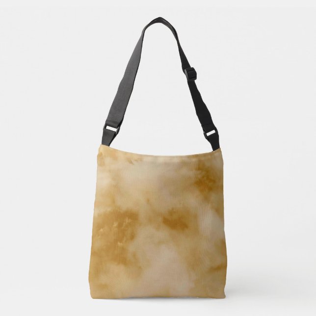Yellow clouds crossbody bag (Front)