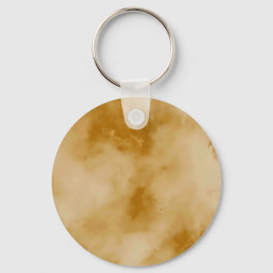 Yellow clouds keychain