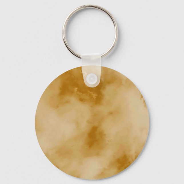 Yellow clouds keychain (Front)