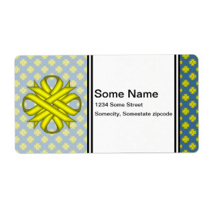 Yellow Clover Ribbon by Kenneth Yoncich