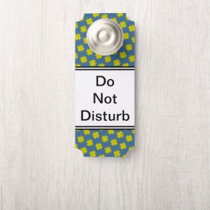 Yellow Clover Ribbon by Kenneth Yoncich Door Hanger