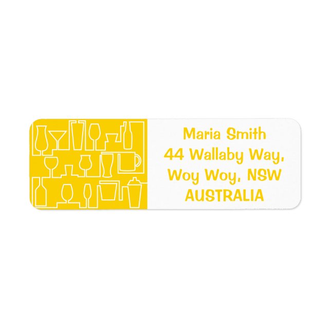 Yellow cocktail party (Front)