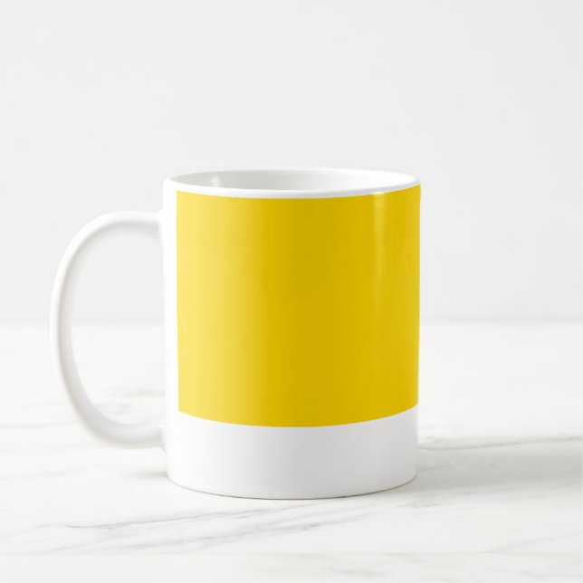 Yellow Coffee Mug (Left)