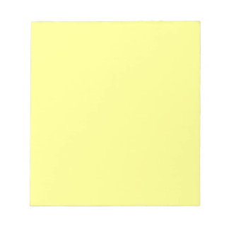 Yellow Colour Customized Designer Notepad