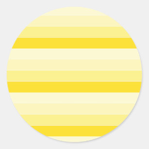Yellow Colour Palette Harmony Blank Modern Elegant Classic Round Sticker