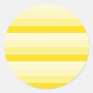 Yellow Colour Palette Harmony Blank Modern Elegant Classic Round Sticker