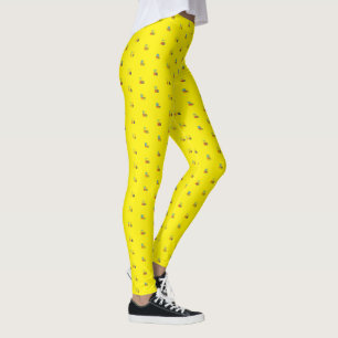 Yellow Colour Stylish Leggings