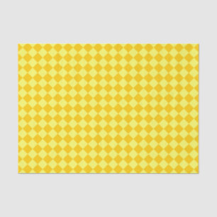 Yellow Combination Diamond Pattern by STaylor Tissue Paper