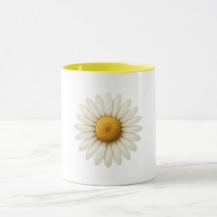 Yellow Combo Mug - Daisy Flower