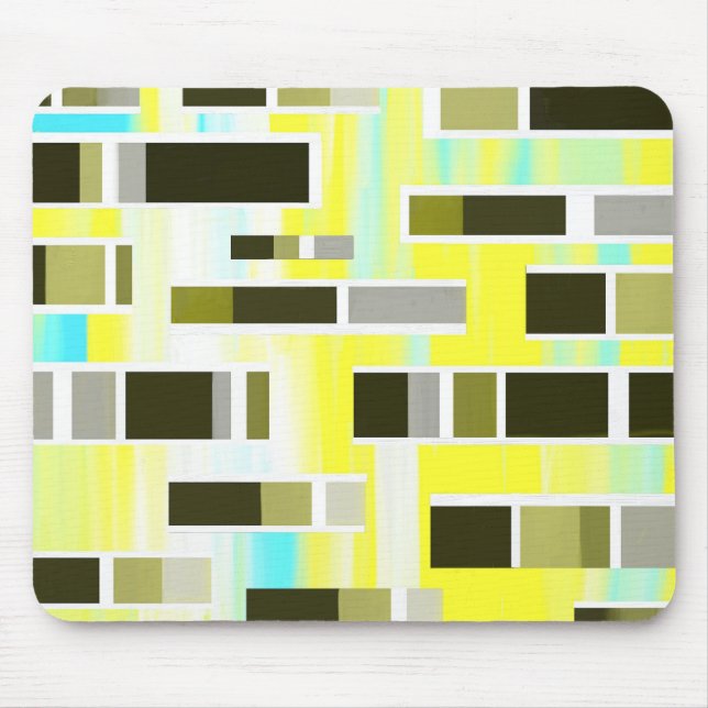 Yellow Composition Mouse Pad (Front)