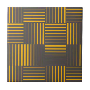 Yellow, cool, unique, trendy, modern lines tile