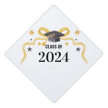 Yellow Coquette Bow | Graduation Year Crest