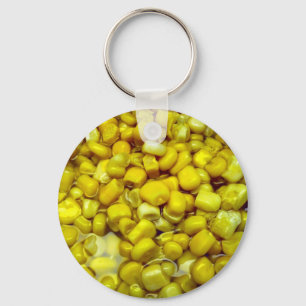 Yellow Corn Keychain