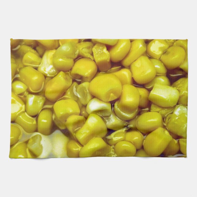 Yellow Corn Kitchen Towel (Horizontal)