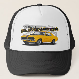Yellow Cougar Trucker Hat