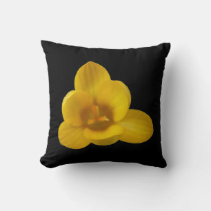 Yellow Crocus Pillow