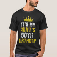 Yellow Crown 50th Bday For Aunt From Niece Nephew