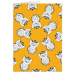 Yellow Cute Animal Pattern