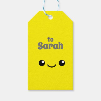 Yellow Cutie Gift Tags